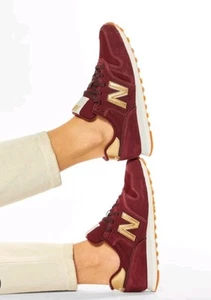 Zapatos para correr New Balance 373 WL373FA2 para mujer talla 6 borgoña NUEVOS SIN CAJA - Imagen 1 de 6