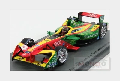 1:43 Spark Audi Formula-E Fe02 E-Tron #66 Berlin Gp 2016-2017 modelo D.Abt S5901 Foto 1 de 2