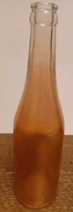 Vtg/Antique Iridescent Carnival Glass Canada Dry Ginger Ale Bottle 10" Tall. - Picture 1 of 3