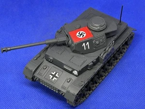 Carro armato Solido Verem metallo pressofuso seconda guerra mondiale AFV German Panzer IV grigio Char 1/50 - Foto 1 di 19