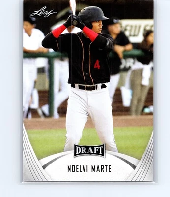 2021 Leaf Draft Noelvi Marte #12 - Image 1 of 2