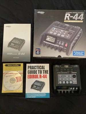 UPGRADED Roland Edirol R-44 Portable 4 Channel Field Recorder 24bit 96kHz Oade - Image 1 of 4