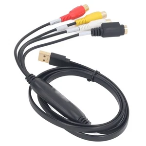 Video Capture Card USB auf RCA S Video Converter Adapter Capture Card for Record - Bild 1 von 24