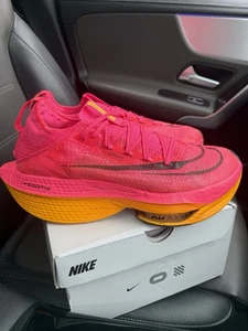 Nike Mens Air Zoom Alphafly Next% 2 DN3555-600 Hyper Pink Running Shoes Size 10 - Picture 1 of 7