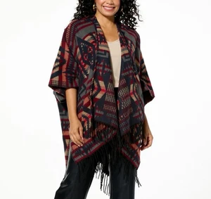 Vince Camuto Western Wrap Shawl Miranda Lambert Style Festival Aztec Artsy O/S - Picture 1 of 7