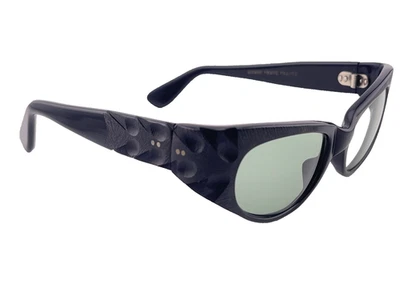 VINTAGE SWANK CAT EYE FRAME MIDCENTURY SUNGLASSES 1960'S MADE IN FRANCE - Image 1 of 4