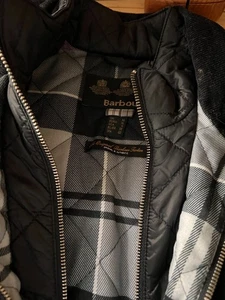 Barbour Heath Regenjacke gewachste Baumwolle Größe 10 - Bild 1 von 2