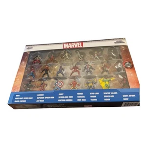 Marvel Spider-Man Nano Metalfigs 18 Piece Series 8 Set By Jada - Picture 1 of 2