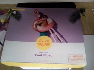 Flamingo aufblasbarer Pool Schwimmer 5 Fuß 6 Zoll lang Sun Squad Alter 6+ - Bild 1 von 2