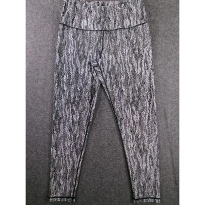 Leggings Kirkland Signature Mujer XL Gris Blanco Moteado Atlético Cintura Alta Foto 1 de 4