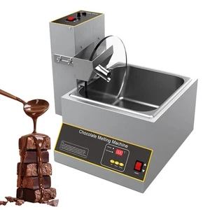 Máquina templadora mezcladora continua de chocolate pequeña máquina para hacer chocolate - Imagen 1 de 8