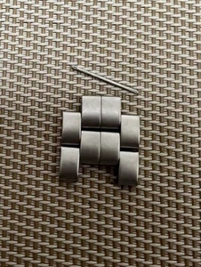 HAMILTON 2 Link Khaki Field Men's Watch Belt Band Bracelet Parts 18mm used Japan - Picture 1 of 3