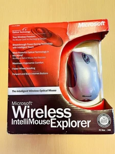 Microsoft Wireless IntelliMouse Explorer Brand M03-00001 NEW IN BOX - Picture 1 of 6