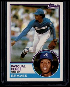 1983 Topps Traded Pascual Perez #84T Atlanta Braves - Picture 1 of 2