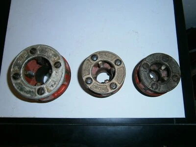 3 troqueles RIGID 00-R 1", 3/4", 1/2" Foto 1 de 4