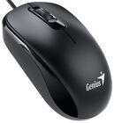 Genius DX-110 mouse, optical, 1000 dpi, wired, USB, black 31010116100