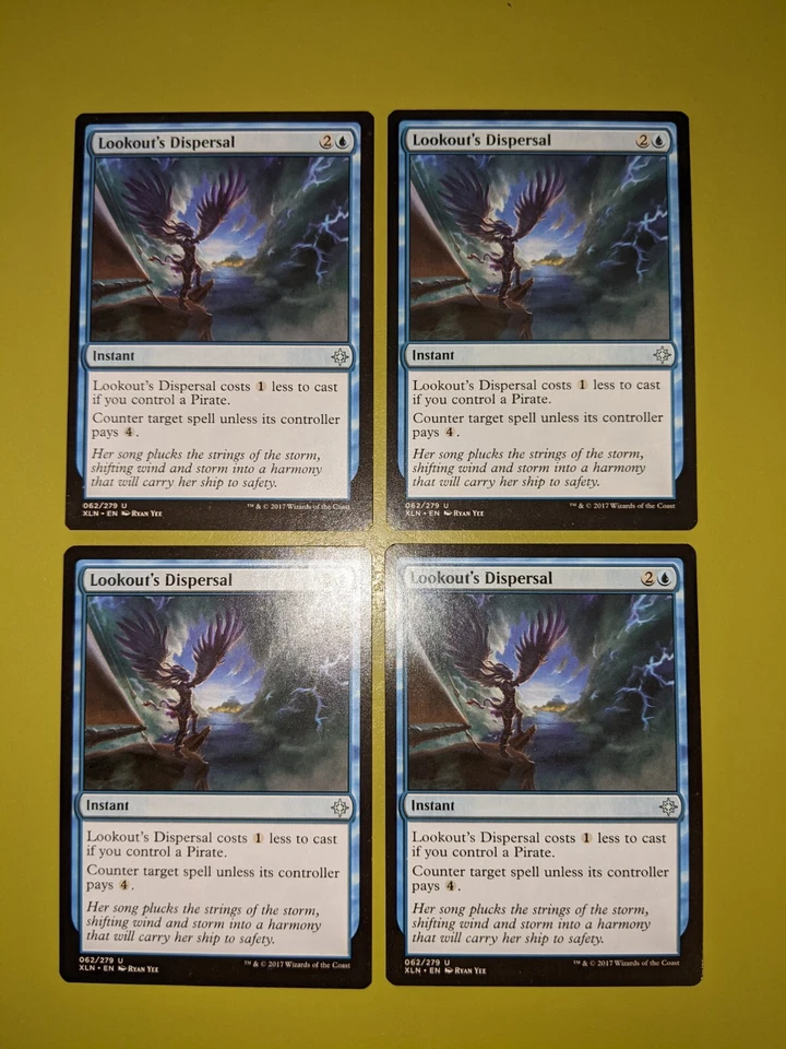 Lookout's Dispersal x4 Ixalan 4x Playset Magic the Gathering MTG - Image 1 of 1