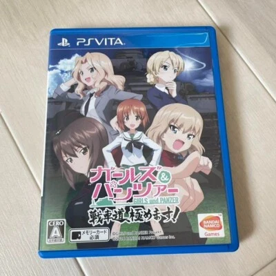 Girls und Panzer Senshado Kiwamemasu Sony Playstation Vita PS Vita PSV Japanese - Image 1 of 4