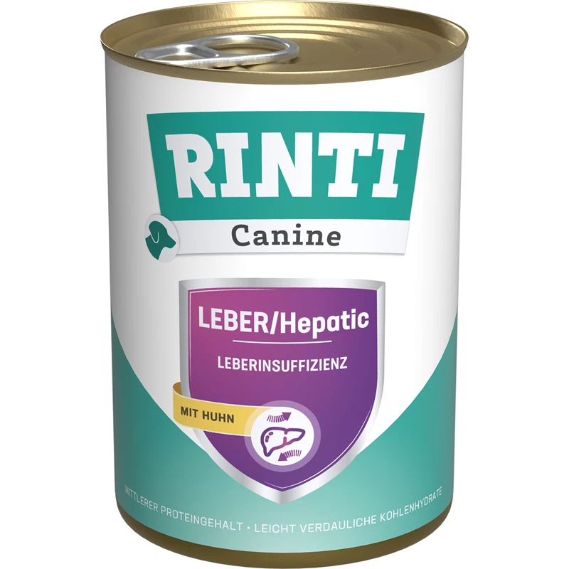 Rinti Dose Canine Leber mit Huhn 12 x 400g  - Bild 1 von 1