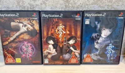 Lot 3 Fatal Frame Zero 1 2 3 set Crimson Butterfly PS2 PlayStation 2 Japan Ver. - Image 1 of 3