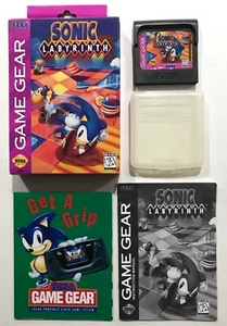 SONIC LABYRINTH Sega Game Gear Box Manual Complete Near Mint - Picture 1 of 8