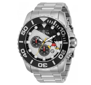 Invicta Disney Limited Edition Men's 50mm Mickey Silver Chronograph Watch 32443 - Picture 1 of 11