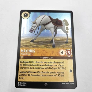 Disney Lorcana - Maximus - Palace Horse - 159/204 EN 1 - FOIL TCG FREE POST - Foto 1 di 3