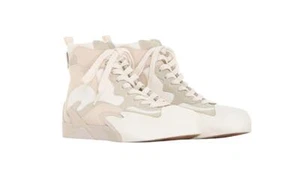 Zimmermann High Top Splash Sneaker | Trainers, White, Leather/Fabric/Rubber - Bild 1 von 5
