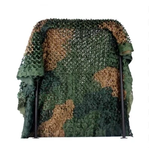 Tactical Large Army Military Woodland Camouflage Net Hunting Sniper Hide Blind - Bild 1 von 9