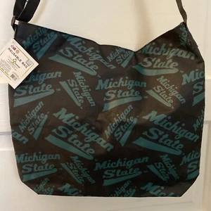 Michigan State wiederverwendbare Tasche grün Forever verstellbarer Riemen 15x13 - Bild 1 von 7