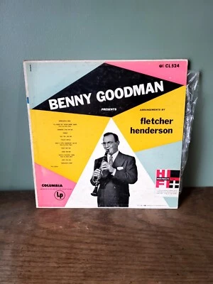 Benny Goodman Presents Arrangements by Fletcher Henderson 33 RPM Columbia CL524 - Image 1 of 4