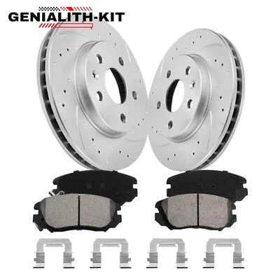 11.65" Front Brake Rotors Ceramic Pads for Buick LaCrosse Regal Chevrolet Malibu Foto 1 de 4