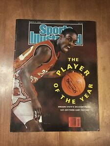 GARY PAYTON OREGON STATE Mar 5 1990 Sports Illustrated 