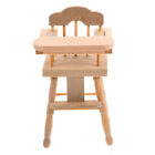  Wooden Mini Highchair Furniture Desktop Doll Highchair Doll Furniture Miniature