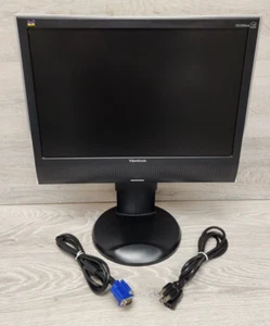 ViewSonic VG1930WM VG1930WM-3 19" LCD Monitor VS11419 Tested Working - Picture 1 of 18