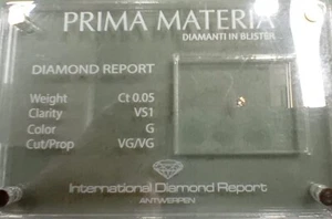 diamante in blister ct. 0,05 - Imagen 1 de 2
