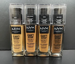 NYX PROFESSIONAL MAKEUP Can't Stop Won't Stop 24-Hour Foundation Matte Finish - Picture 1 of 5