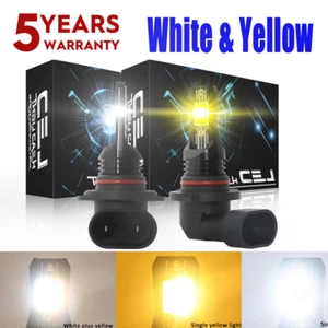 9145 LED Fog Light Bulbs White Yellow for For Dodge Ram 1500 2500 3500 2009-2018 - Picture 1 of 13