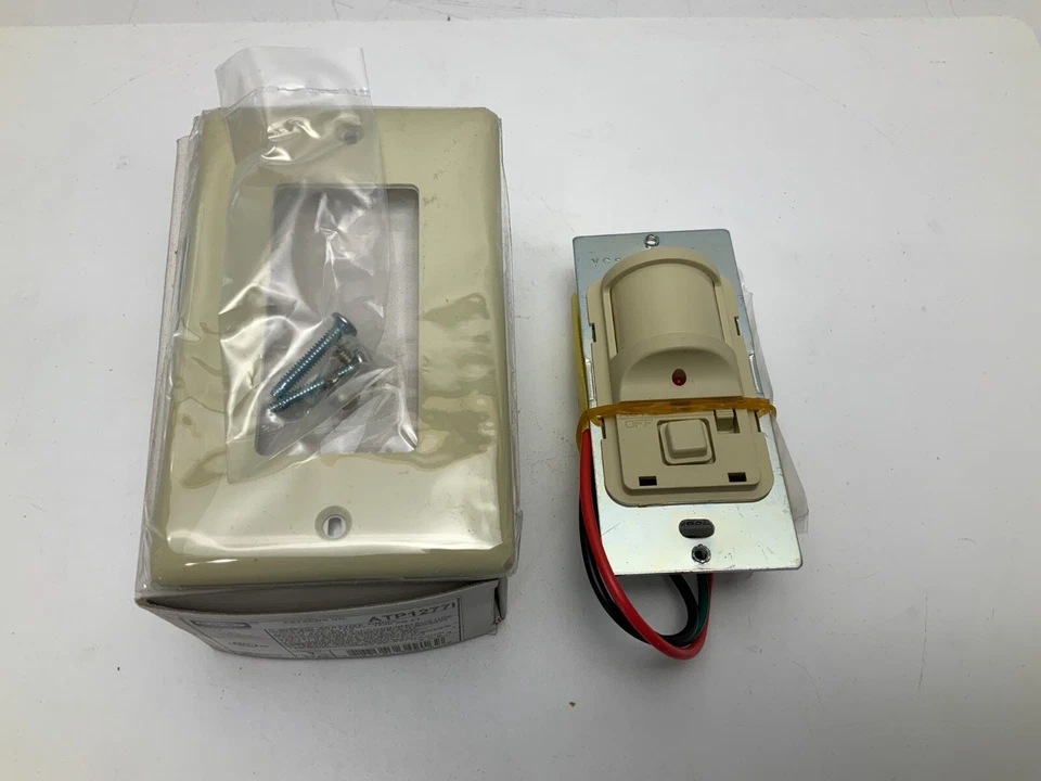 NUEVO INTERRUPTOR DE PARED DE SINCRONIZACIÓN ADAPTATIVA MARFIL HUBBELL ATP1277I Foto 1 de 1