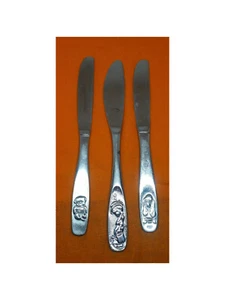 Juego vintage de 3 cuchillos inoxidables Esmeyer, Amefa, marca Tischfein Embo... - Imagen 1 de 7