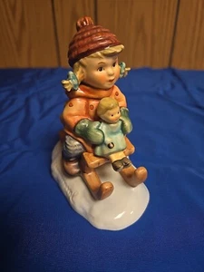 Goebel Hummel #2014 2/0 "Christmas Delivery" First Issue/Milennium 2000 TMK8 - Picture 1 of 9