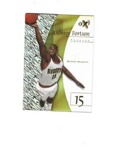 1997-98 E-X2001 #76 Danny Fortson RC Denver Nuggets - Imagen 1 de 1