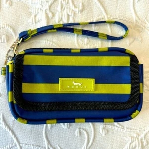 SCOUT Tote-All Green and Blue Wallet / ID Wristlet 6" X 3.5" - Picture 1 of 8