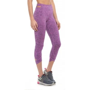 Manduka Cut Out Capris Crop Legging Yoga Pants (Size XS - XL) Orchid Melange - Picture 1 of 2