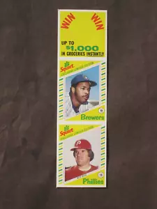 Topps Squirt 1982 edizione limitata pannello gancio completo Cooper & Rose #s 1 & 12 come nuovo - Foto 1 di 2