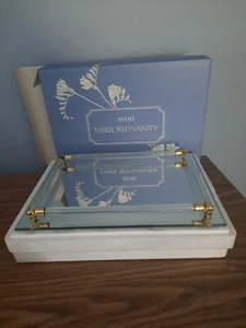 Avon Mirrored Vanity New Old Stock Original Box 11”x8” - Picture 1 of 3