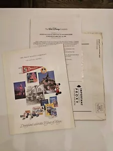 Jahresbericht 1989 • Walt Disney Productions • mit Umschlag & Aktionärsmitteilung - Bild 1 von 15