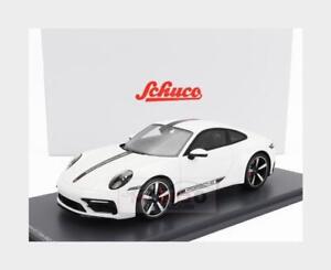 1:18 SCHUCO Porsche 911 992 Carrera 4S Coupe 2019 White 450058200 Model