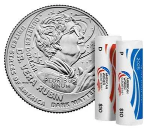 2025 P&D Dr. Vera Rubin American Women Quarter 2 Coin Set - Picture 1 of 4