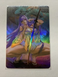 Saeko Busujima High School Of The Dead Sexy ACG Waifu Card Girl Holo Foil Anime - Picture 1 of 10